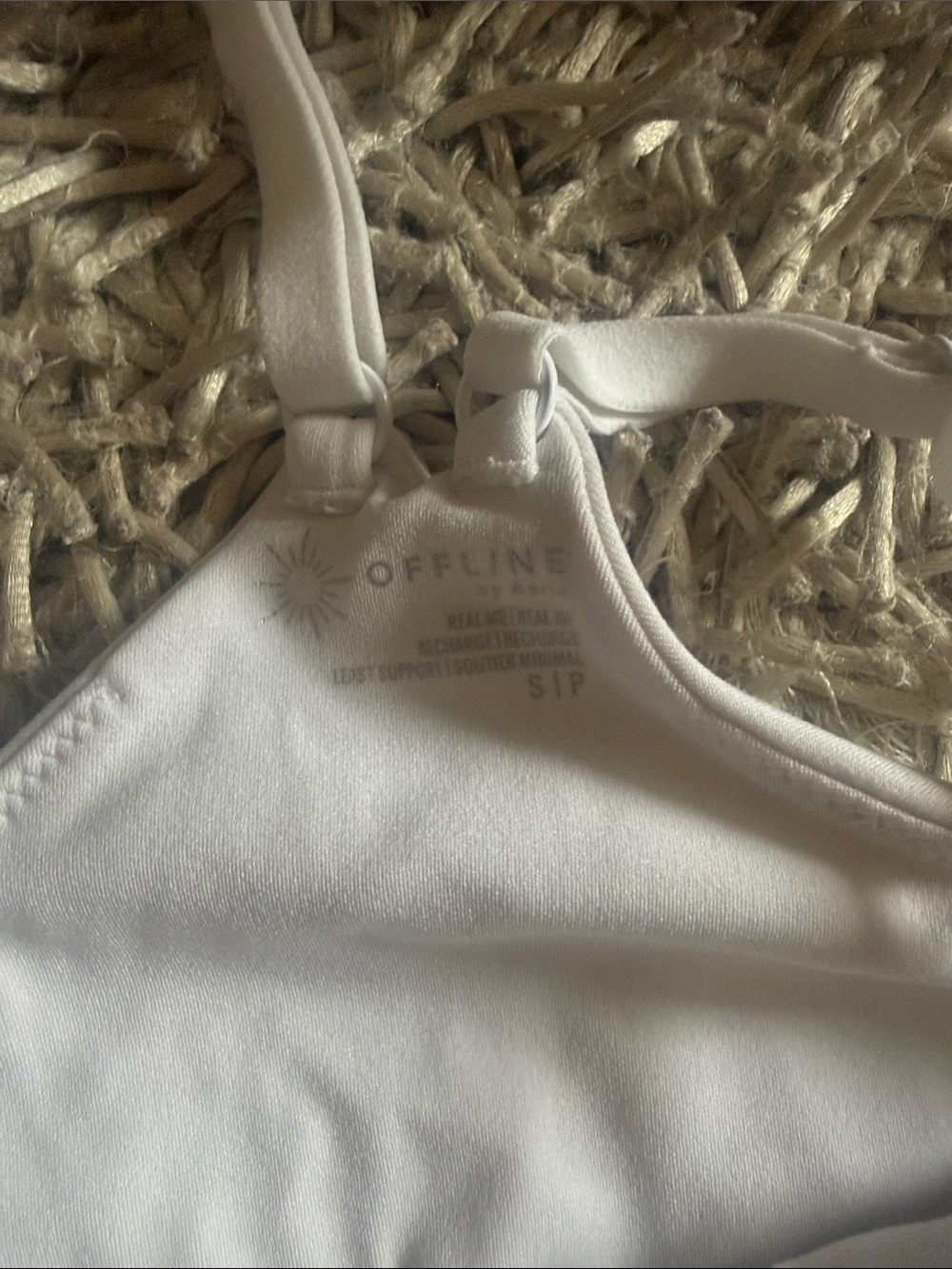 White Kids One-Piece bra